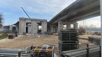 Міст ХБК - Таврійський у Херсоні: лівий проїзд першої черги планують завершити навесні Міст ХБК - Таврійський у Херсоні: лівий проїзд першої черги планують завершити навесні