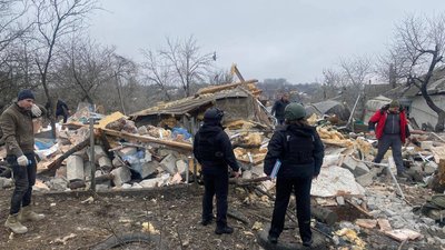 Троє чоловіків та жінка поранені на Харківщині внаслідок атак росіян 27 січня Троє чоловіків та жінка поранені на Харківщині внаслідок атак росіян 27 січня