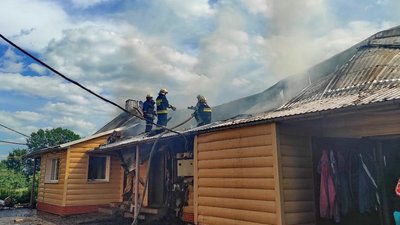 На Тернопільщині горів будинок із сонячними панелями