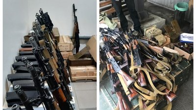 СБУ викрила один із добробатів Києва на незаконному зберіганні зброї та боєприпасів СБУ викрила один із добробатів Києва на незаконному зберіганні зброї та боєприпасів