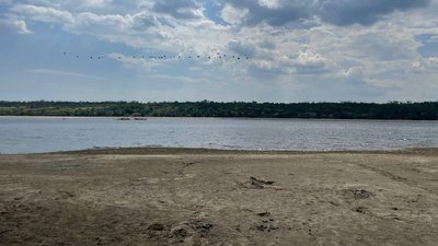 У Запорізькій області рівень води в нижньому б’єфі Дніпровської ГЕС нижчий за норму на понад два з половиною метри —ЗОВА