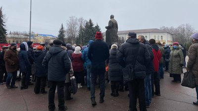 Жителі Житомира вийшли на чергову акцію протесту проти підвищення тарифів