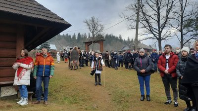 У Криворівні на Франківщині святкують Різдво Христове У Криворівні на Франківщині святкують Різдво Христове