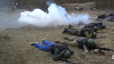 Тренування штурмової бригади "Лють" Тренування штурмової бригади "Лють"