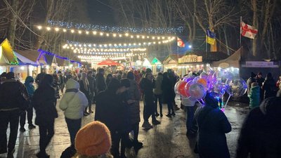 Закриття ялинки у Вінниці Закриття ялинки у Вінниці