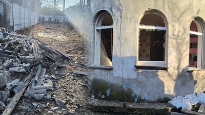 Падіння "шахеда" у Чернігові