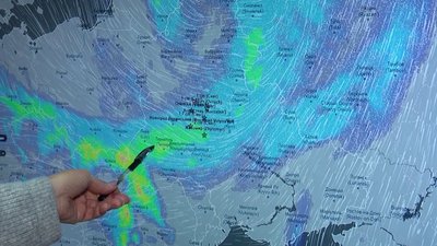 Потужний циклон з півночі спричинив погіршення погоди на Житомирщині Потужний циклон з півночі спричинив погіршення погоди на Житомирщині
