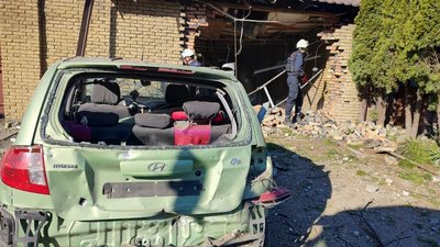 Як у Запоріжжі ліквідовуються наслідки ракетного обстрілу 5 квітня