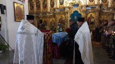 У Полтаві прощаються із Сергієм Міщенком із Зінькова, який загинув на війні з Росією У Полтаві прощаються із Сергієм Міщенком із Зінькова, який загинув на війні з Росією