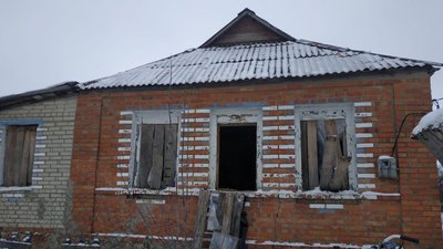 наслідки обстрілів одноробівки 13 січня