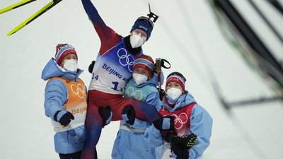 Норвегія виграла "золото" у змішаній естафеті на Олімпіаді-2022 завдяки Словенії: що саме сталося