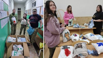Житомир, ліцей №6, Торбинки турботи, волонтери, 18 березня 2026 року