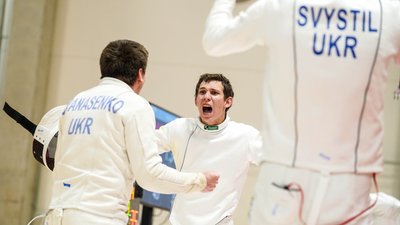 Українські шпажисти здобули "срібло" молодіжного чемпіонату Європи з фехтування. Це друга медаль України на турнірі