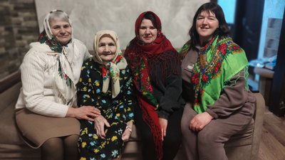 Довгожителька Ганна Сидорук, довгожителька Марія Гутевич