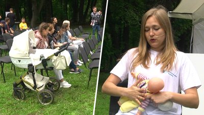 Догляд та харчування немовлят: у Львові стартував тиждень підтримки грудного вигодовування
