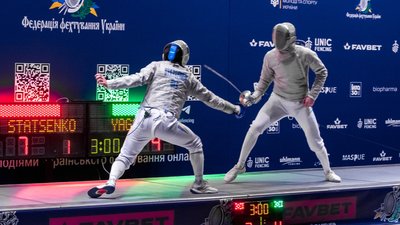 Кубок України-2025 з фехтування: чоловічі змагання у шаблі