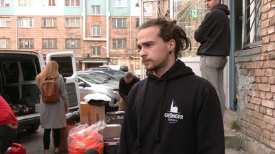 Волонтери з Німеччини привезли до Рівного гуманітарну допомогу Волонтери з Німеччини привезли до Рівного гуманітарну допомогу