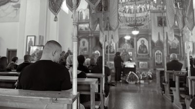 У Мукачеві попрощалися з полеглим на війні Олександром Шином