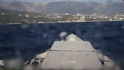 Українська розвідка заявила, що провела символічний морський парад у Ялті