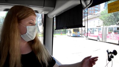 У громадському транспорті Тернополя почали встановлювати відеокамери