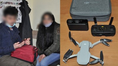 В Одесі пара запустила дрон над військовою частиною. Їх затримали