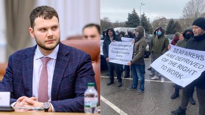 Криклій прокоментував протести моряків в Одесі