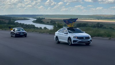 Автопробіг на підтримку полонених у Вознесенську