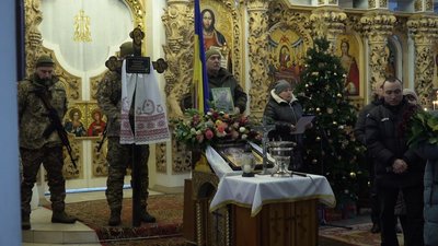 У Полтаві прощаються із Андрієм Кожем’яком, який загинув на Донеччині У Полтаві прощаються із Андрієм Кожем’яком, який загинув на Донеччині