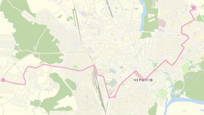 У Чернігові змінили рух автобусних маршрутів У Чернігові змінили рух автобусних маршрутів