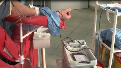 Військовослужбовці поповнили запаси банку крові Миколаївської обласної станції переливання