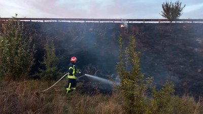 Горіло сміття і суха трава: на Черкащині за добу сталося десять пожеж Горіло сміття і суха трава: на Черкащині за добу сталося десять пожеж