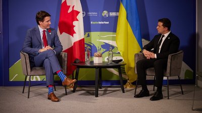 Зеленський зустрівся з прем'єром Канади Трюдо. Про що говорили