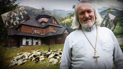 Іван Рибарук, Криворівня, церква