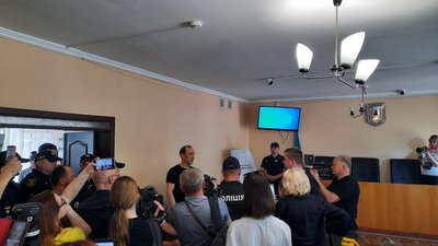 Початок судового засідання у справі Романа Червінського. Кропивницький, 24 травня 2024