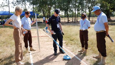 Українські сапери у Камбоджі