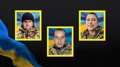 На Кіровоградщині попрощалися з трьома військовими, які загинули на війні
