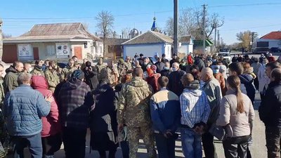 На Херсонщині попрощалися з військовою Тетяною Алхімовою На Херсонщині попрощалися з військовою Тетяною Алхімовою