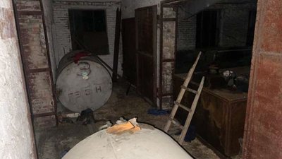 Обшук на складі з нафтопродуктами на Прилуччині Обшук на складі з нафтопродуктами на Прилуччині