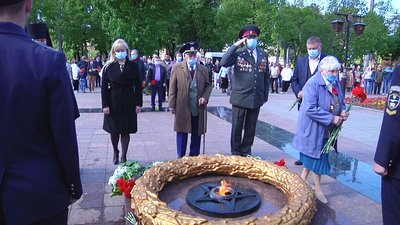 У Кривому Розі вшанували пам'ять загиблих у Другій світовій війні У Кривому Розі вшанували пам'ять загиблих у Другій світовій війні