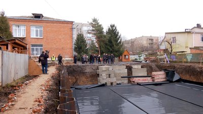 У Вінниці триває будівництво протирадіаційних укриттів у ліцеях
