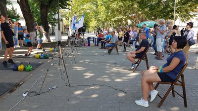 У Херсоні відбувся марафон-естафета з гирьового спорту У Херсоні відбувся марафон-естафета з гирьового спорту