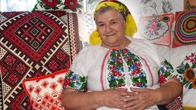 Житомир, Сущани, вишивання, вишивка гладдю, вишивка хрестиком