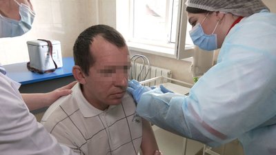 У психоневрологічному інтернаті на Волині щеплюють вакциною Pfizer