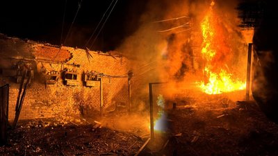 Атака на Корюківщину: росіяни ударними дронами атакували критичну інфраструктуру