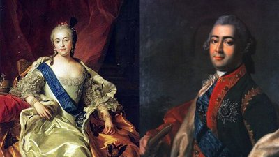 Єлизавета II та Кирило Розумовський Єлизавета II та Кирило Розумовський