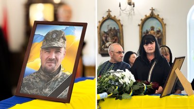 У Мукачеві попрощалися із полеглим захисником Олександром Карольї
