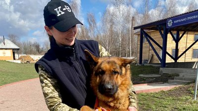 У Житомирі кінологи здавали випускні іспити: шукали злочинців та демонстрували дресуру собак У Житомирі кінологи здавали випускні іспити: шукали злочинців та демонстрували дресуру собак