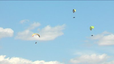 На Вінниччині тривають всеукраїнські змагання парапланеристів