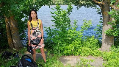 Рівненська письменниця перервала піший похід до Одеси. Що сталося Рівненська письменниця перервала піший похід до Одеси. Що сталося