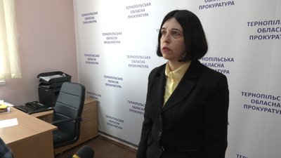Речниця обласної прокуратури Леся Гурецька Речниця обласної прокуратури Леся Гурецька